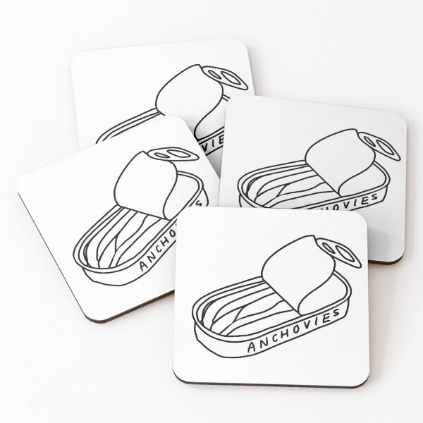 Item preview, Tin of Anchovies designed and sold by Little Badger Arts.
