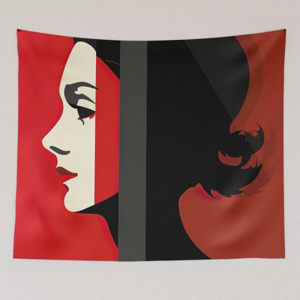 Item preview, Mary Shelley | Red minimalism designed and sold by ComicsFactory.