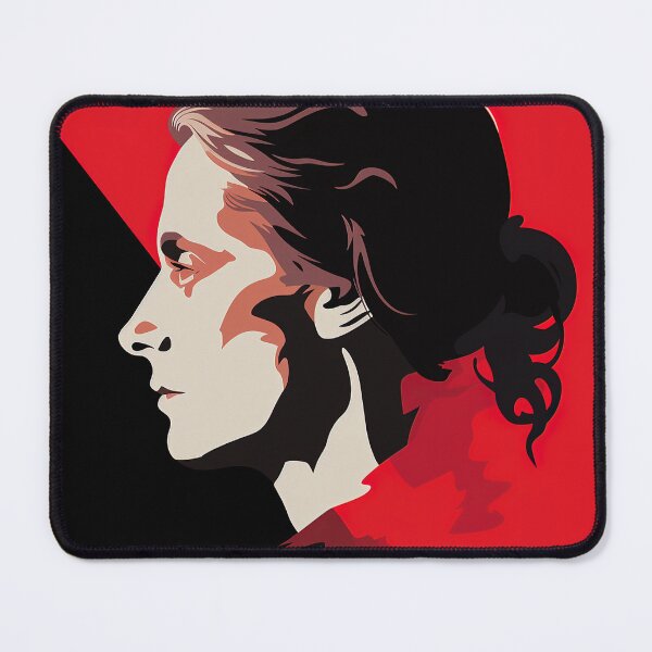 Item preview, Mary Wollstonecraft | Red minimalism designed and sold by ComicsFactory.