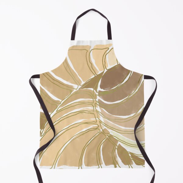 Item preview, Stained glass painting of tropical abstract leaves with green brass lines designed and sold by NoaaDesign.