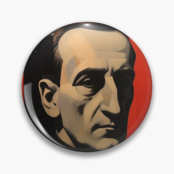 Item preview, Maurice Merleau-Ponty | Red minimalism designed and sold by ComicsFactory.