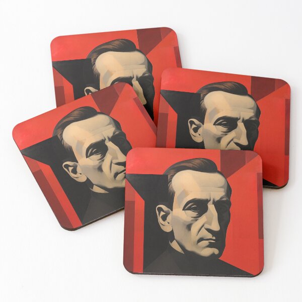 Item preview, Maurice Merleau-Ponty | Red minimalism designed and sold by ComicsFactory.