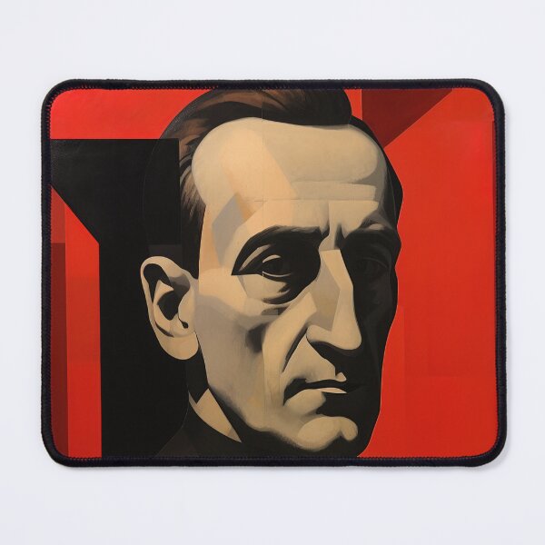 Item preview, Maurice Merleau-Ponty | Red minimalism designed and sold by ComicsFactory.