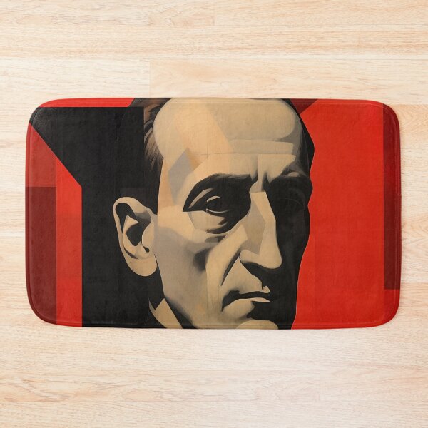 Item preview, Maurice Merleau-Ponty | Red minimalism designed and sold by ComicsFactory.