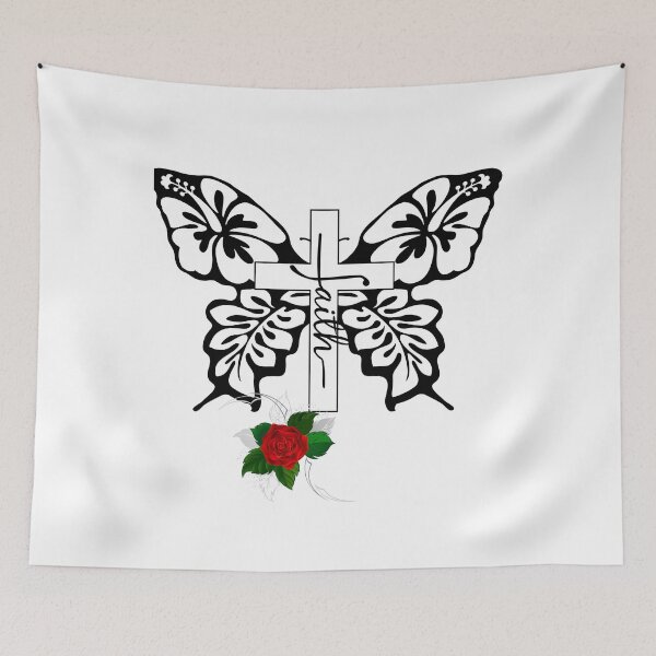 Item preview, Have Faith Butterfly T- Shirt designed and sold by LLdreams.