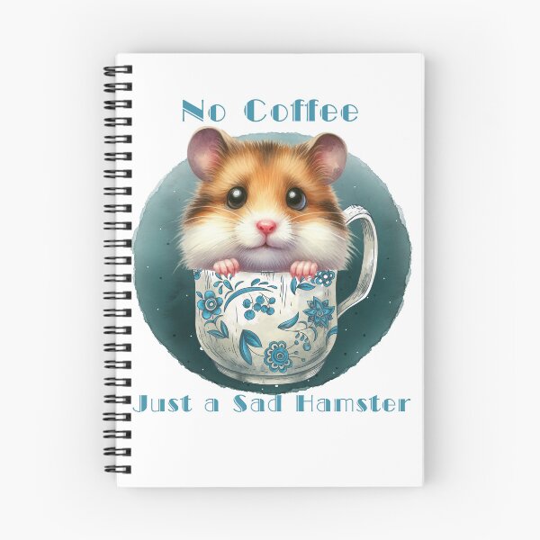 Item preview, No Coffee Just a Sad Hamster designed and sold by martindesignden.