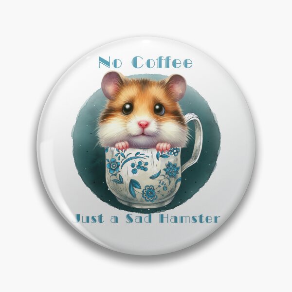 Item preview, No Coffee Just a Sad Hamster designed and sold by martindesignden.