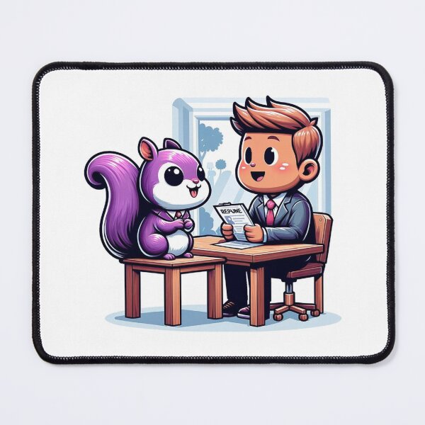 Item preview, Interviewing purple squirrels designed and sold by sourcecon.