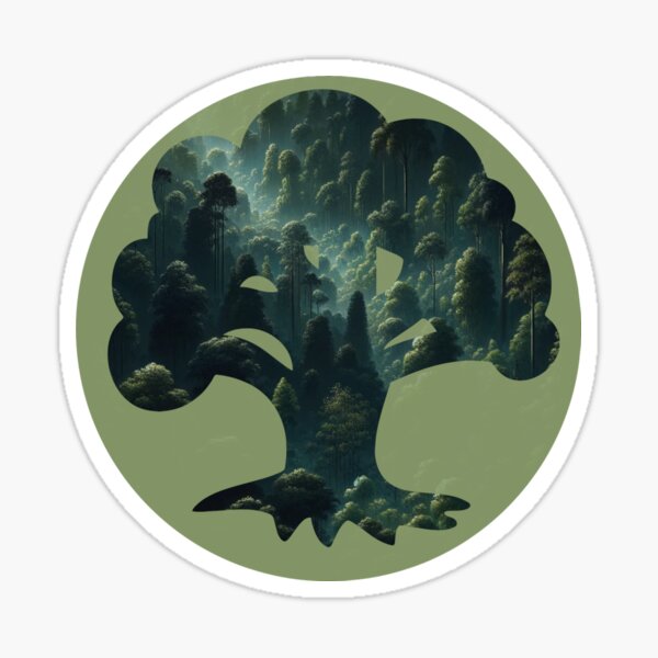 Item preview, Forest Mana Landscape designed and sold by MythicBiscuit.