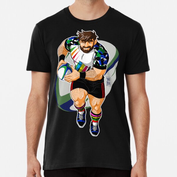 ADAM LIKES TO PLAY RUGBY Premium T-Shirt