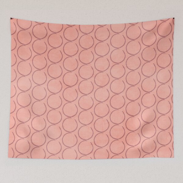Item preview, Coral Circle Pattern in Fabric designed and sold by Diana377.