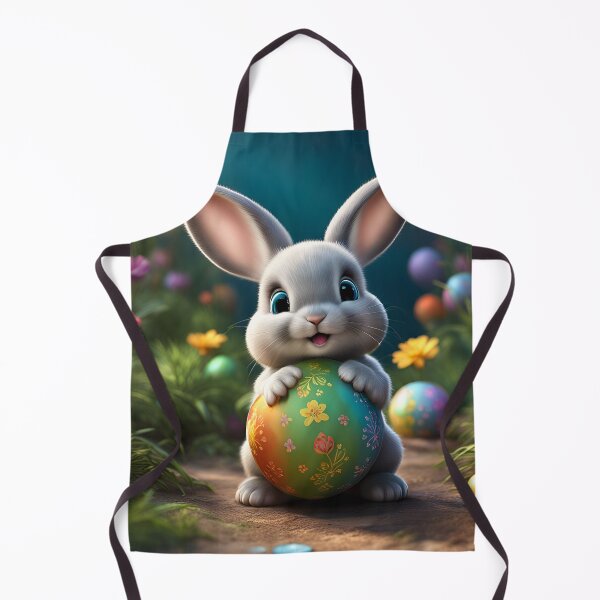 Item preview, Easter bunny with artistic Easter eggs designed and sold by dedoma.
