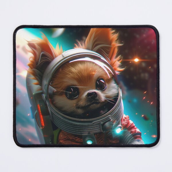Item preview, Adorable Puppy Astronaut Exploring Space designed and sold by Mullet Monkey.