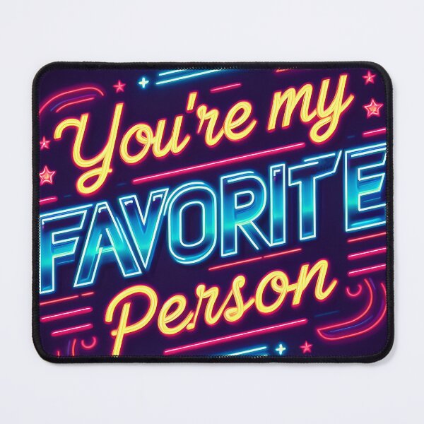 Item preview, You’re my favorite person, typography, retro designed and sold by maxmaj.