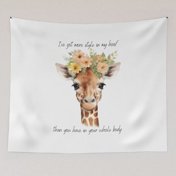 Item preview, I've Got Style in my Hoof Giraffe designed and sold by DuchessDesign81.