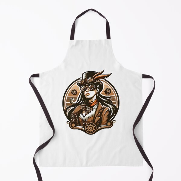 Item preview, Steampunk Woman Vintage Retro Style designed and sold by MusesWhispers.