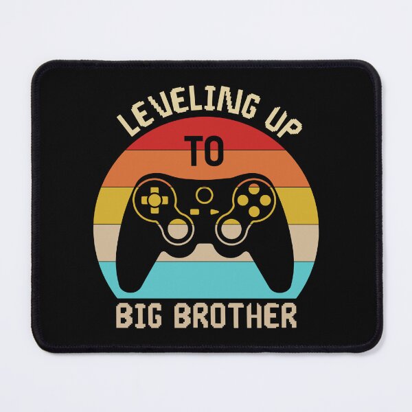 Item preview, Leveling up to Big Brother, gamer vintage new brother Toddler designed and sold by Dapper-Art.