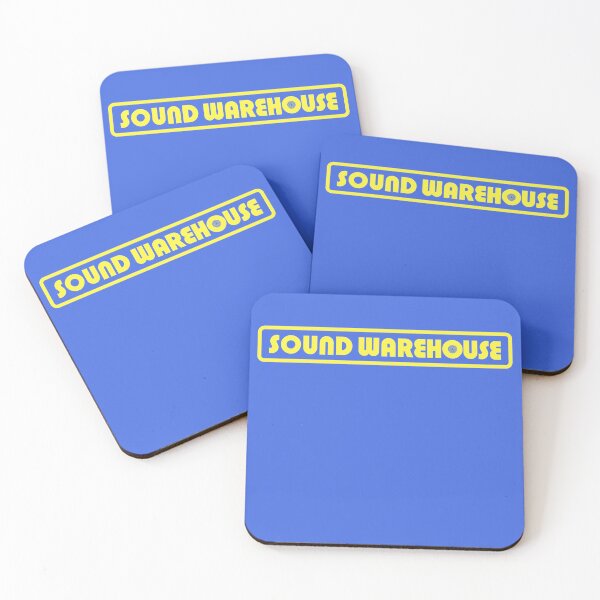 Item preview, Sound Warehouse Logo Retro Music Fan Record Store  designed and sold by The Junto Shop.