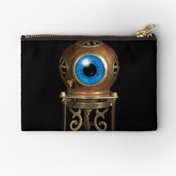 Item preview, Steampunk divers helmet with giant eye. Nautical. Popular culture designed and sold by 1111artist.