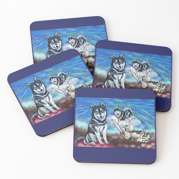 Item preview, Fiesta malamute designed and sold by Valérie Ozanon.