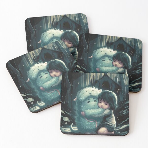Item preview, Little girl lost in the forest with a stuffed animal designed and sold by Jun162007.