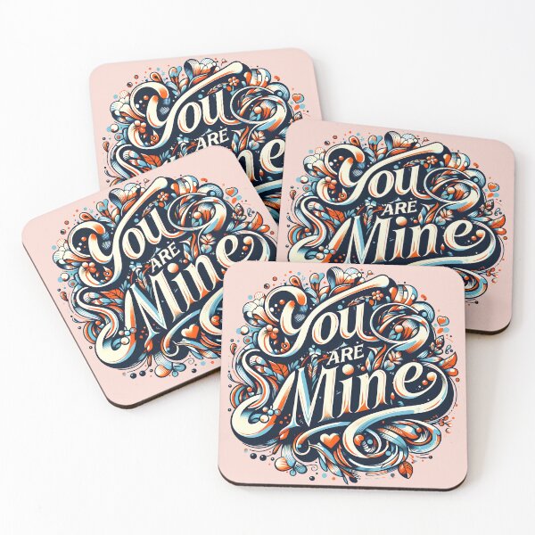 Item preview, You Are Mine, typography designed and sold by maxmaj.