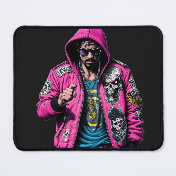 Item preview, Neon Rebellion: The Digital Punk's Portrai designed and sold by ramboe.