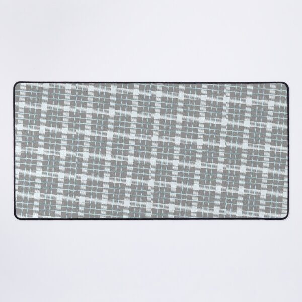 Item preview, Grey & Baby-Blue Striped Line Plaid Pattern Absolute Diagrams designed and sold by Alchemy-A-La-G.