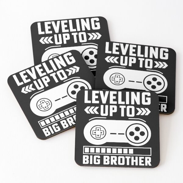 Item preview, Leveling up to Big Brother, gamer new brother Toddler designed and sold by Dapper-Art.