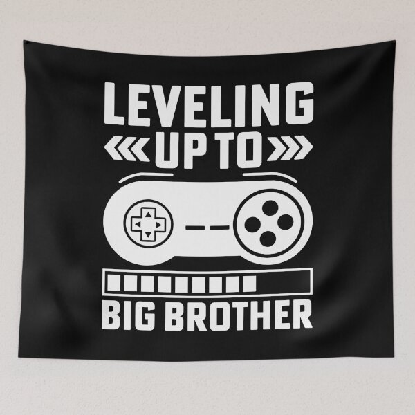 Item preview, Leveling up to Big Brother, gamer new brother Toddler designed and sold by Dapper-Art.