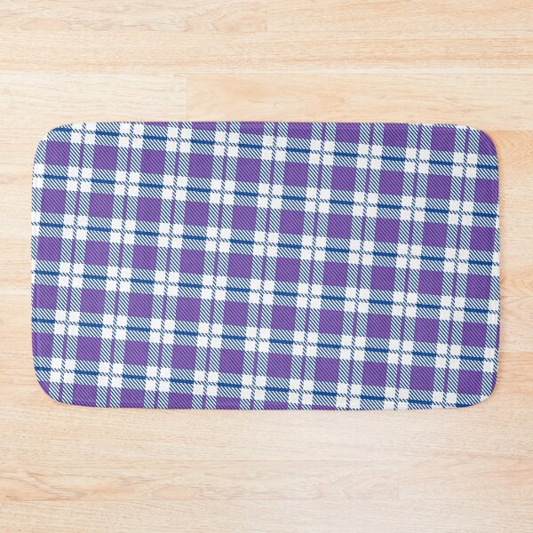 Item preview, Blue & Purple Striped Plaid Squares Line Absolute Diagrams designed and sold by Alchemy-A-La-G.
