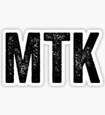 Montauk Distressed / Montauk Born Sticker