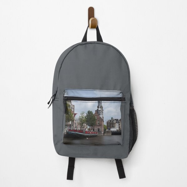 Item preview, Amsterdam Icon: Munttoren Captured from Canal Water Level designed and sold by InbalTurShalom.