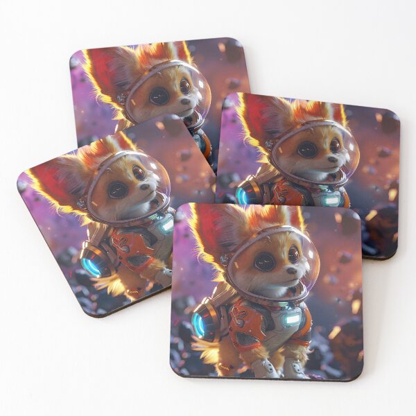 Item preview, Little Cute Puppy Astronaut Outer Space Explorer designed and sold by Mullet Monkey.