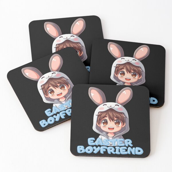 Item preview, Easter Boyfriend Bunny Cute Kawaii designed and sold by Leonardo Palumbo.