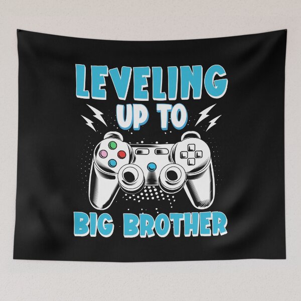 Item preview, Leveling up to Big Brother, gamer new brother Toddler designed and sold by Dapper-Art.