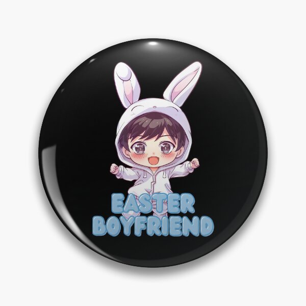 Item preview, Easter Boyfriend Bunny Cute Chibi designed and sold by Leonardo Palumbo.