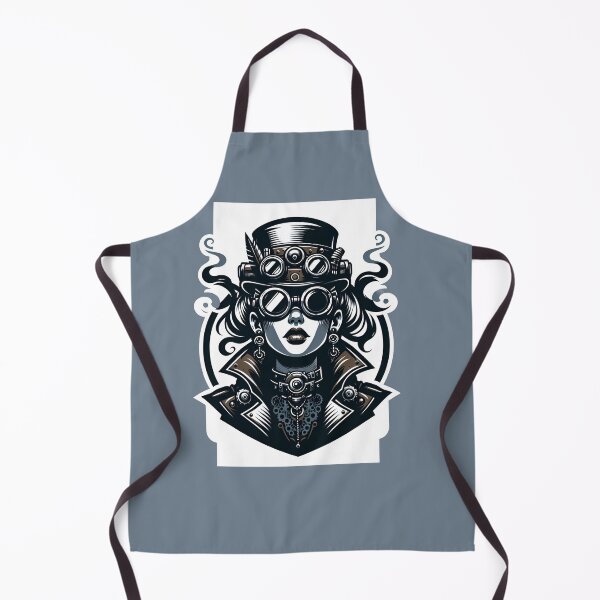 Item preview, Steampunk Woman Vintage Retro Style designed and sold by MusesWhispers.