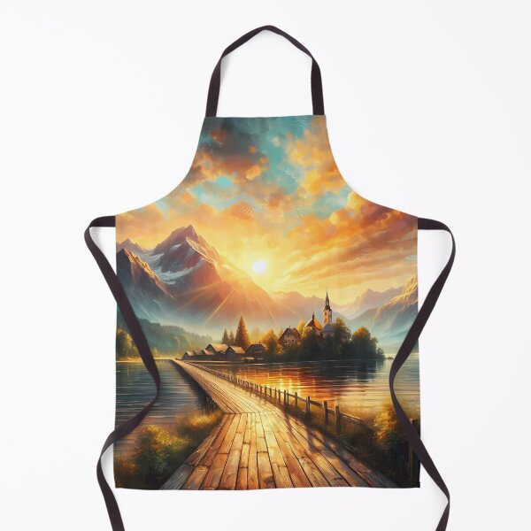 Item preview, Enchanting Alpine Sunrise designed and sold by Vitalka-uk.