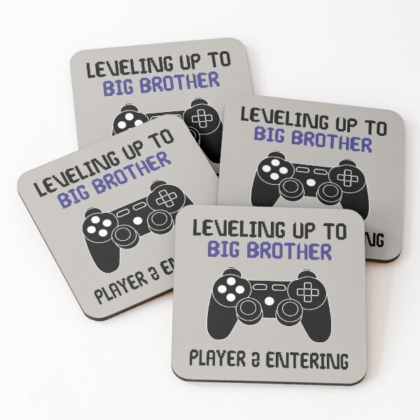 Item preview, Leveling up to Big Brother, gamer new brother Toddler designed and sold by Dapper-Art.