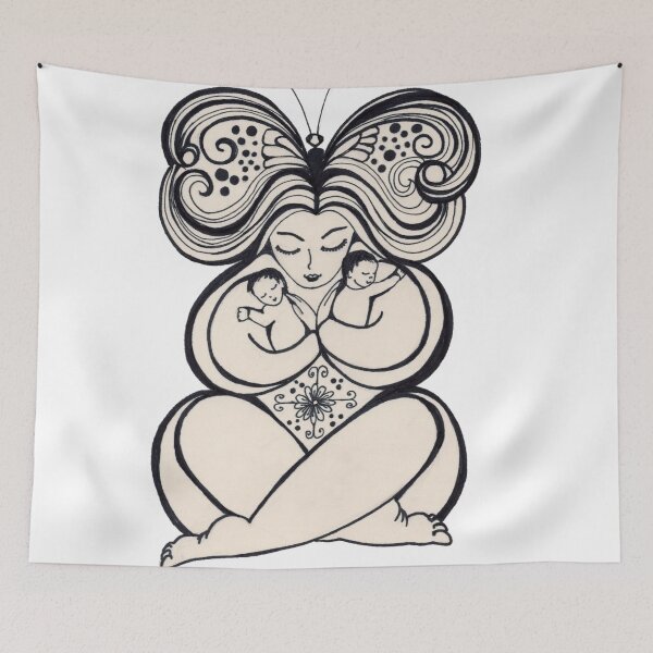 Item preview, mother butterfly designed and sold by bagiolita.