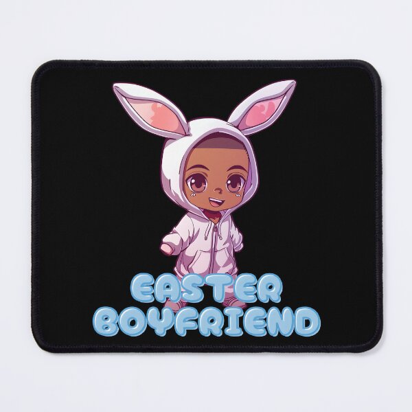 Item preview, Kawaii Cute Easter Boyfriend Bunny designed and sold by Leonardo Palumbo.