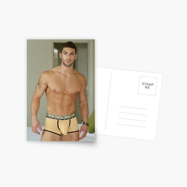 Hot Hunk Postcard