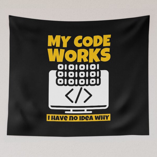 Item preview, My Code Works I Have No Idea Why  designed and sold by ricricswert.