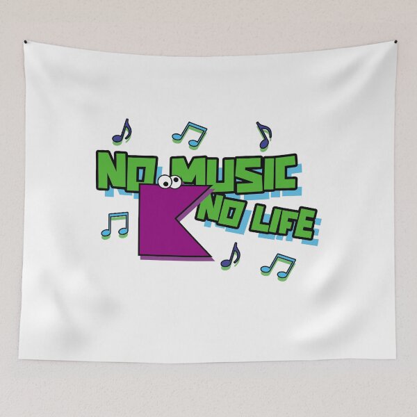 Item preview, No music, no life designed and sold by Malacod.