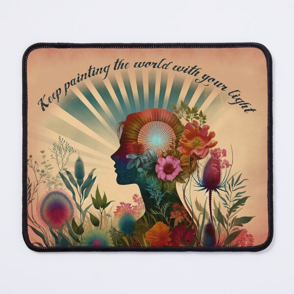Item preview, Keep painting the world with your light designed and sold by creativemonsoon.