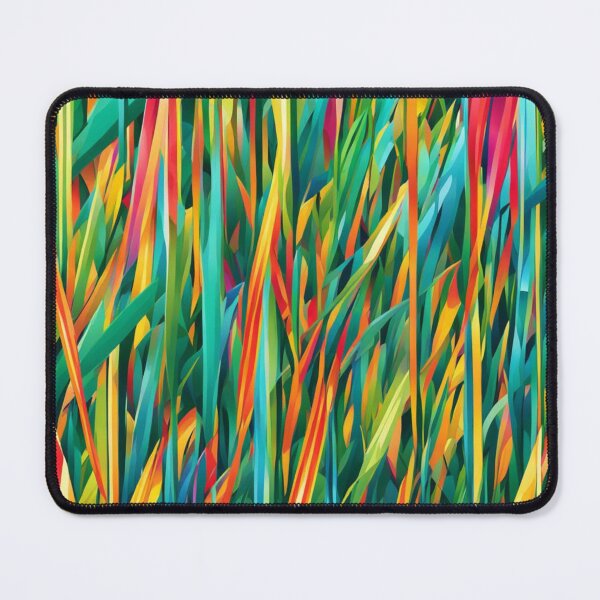 Item preview, Abstract Colorful Blades of Grass designed and sold by calibrit.