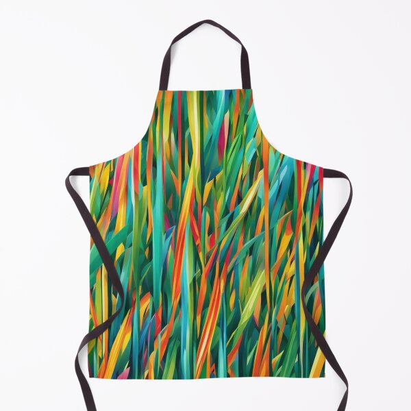 Item preview, Abstract Colorful Blades of Grass designed and sold by calibrit.