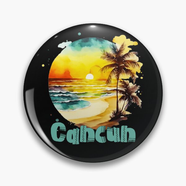 Artikelvorschau, Cancun, Cancun-Sonnenuntergang, Cancun-Mexiko-Sonnenaufgang, Strandlebensstil, Frühlingsferien, tropischer Urlaub entworfen und verkauft von Sun Sand & Sea Art.