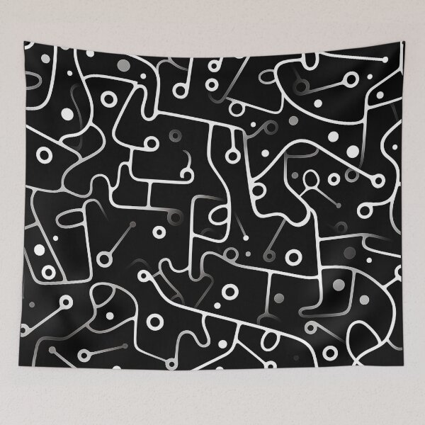 Item preview, Abstract Pattern - Electro Organic Style designed and sold by Fractal-Graphic.